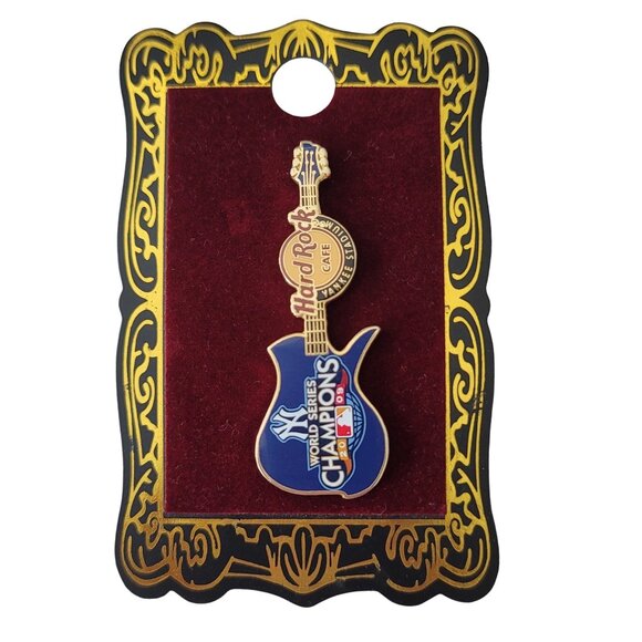 Hard Rock Cafe Jewelry - Hard Rock Cafe NY World Series Yankee Stadium Champions 2009 Pin E693